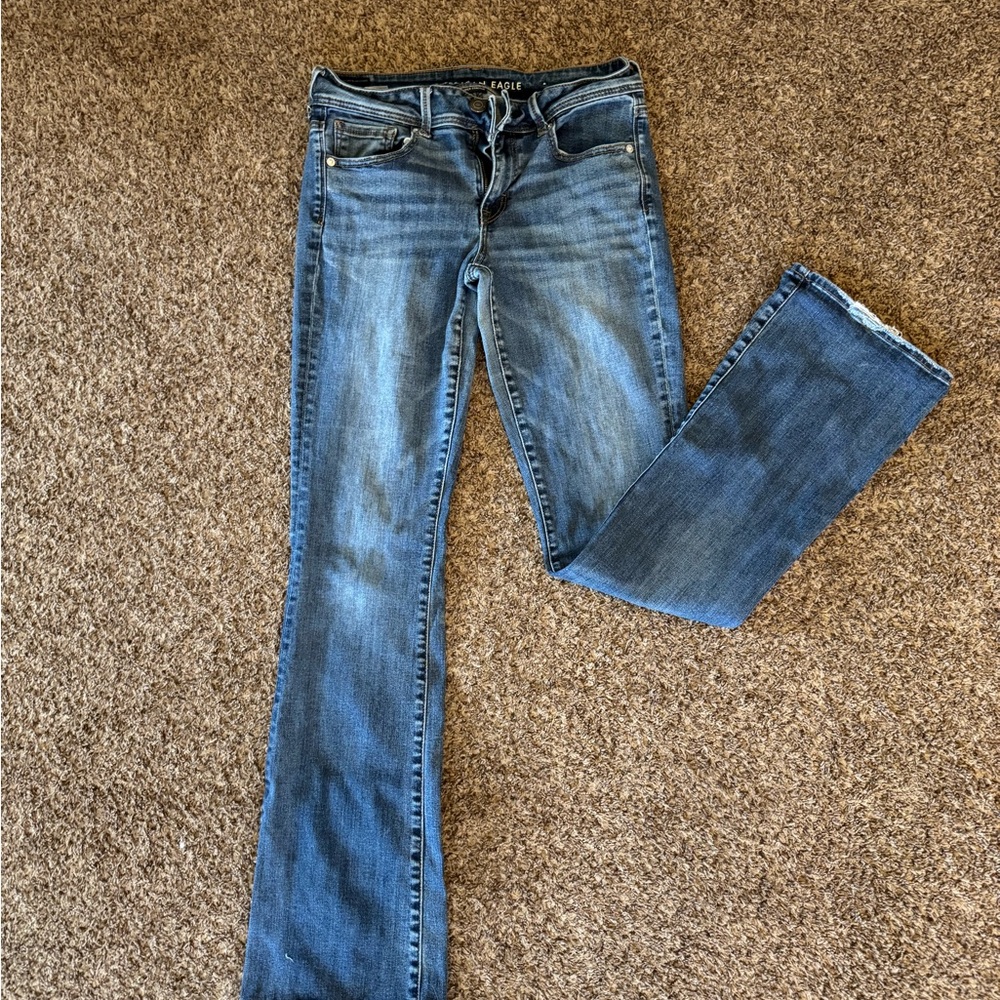 American Eagle Outfitters Blue Boot Cut Jeans